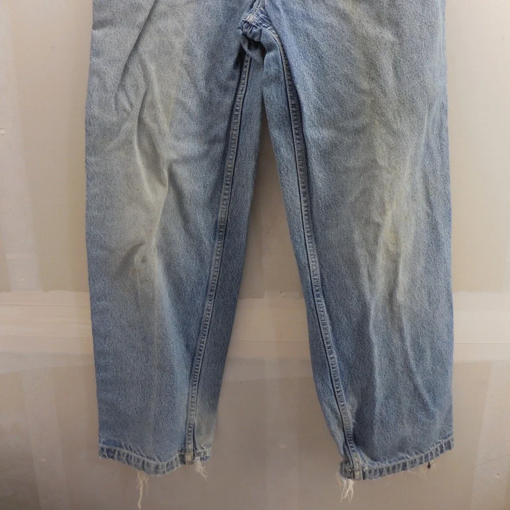 Southpole Baggy Light Wash Jeans Vintage Y2K Wide Leg Denim Mens 14 26x27